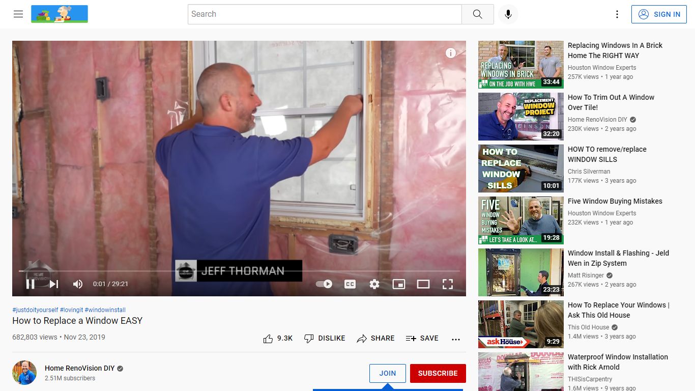 How to Replace a Window EASY - YouTube
